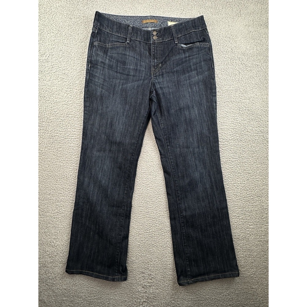 GAP 1969 Limited Edition The Bowery Curvy Bootcut Jeans Womens 14 Tall Dark Wash